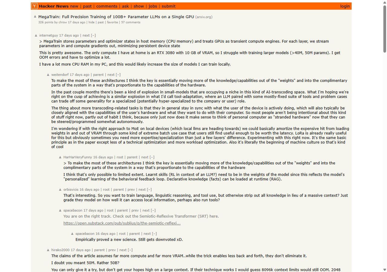 Hacker News top critique comment by kouteiheika