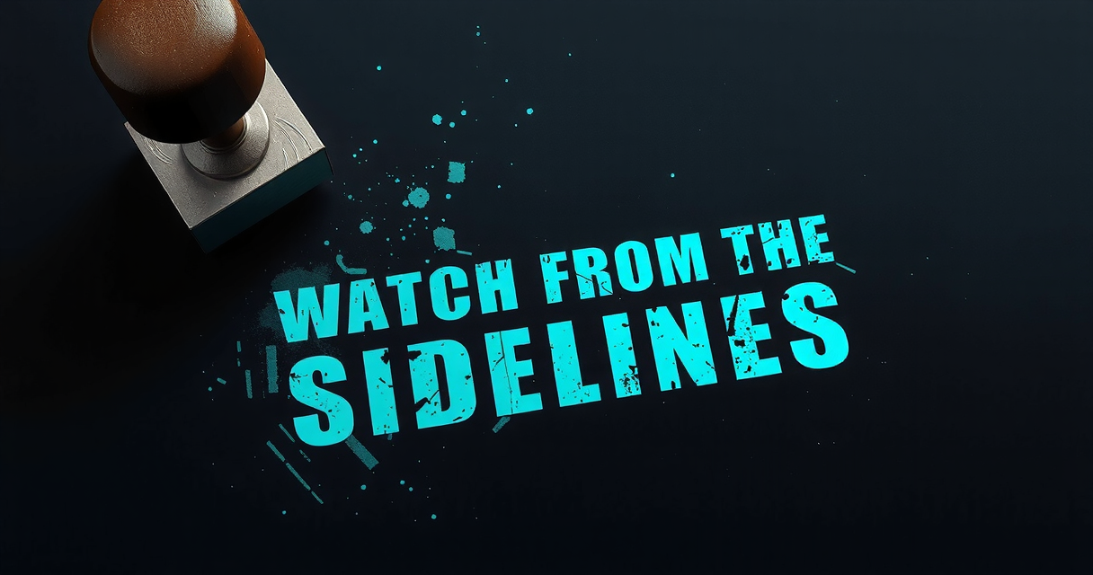 Watch from the sidelines